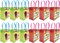 Tiny Mills Ice Cream Party Favor Bags Treat Bags with Handles Candy Bags for Birthday Party ,12 Pack